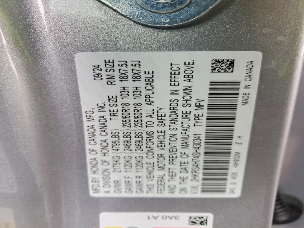 2025 HONDA CR-V EXL photo 23