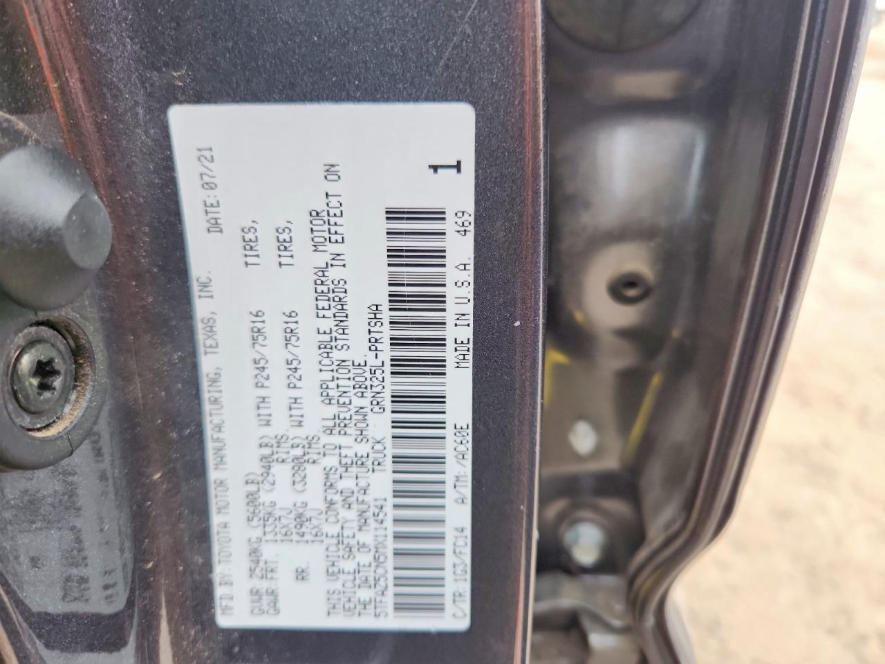 2021 TOYOTA TACOMA photo 12