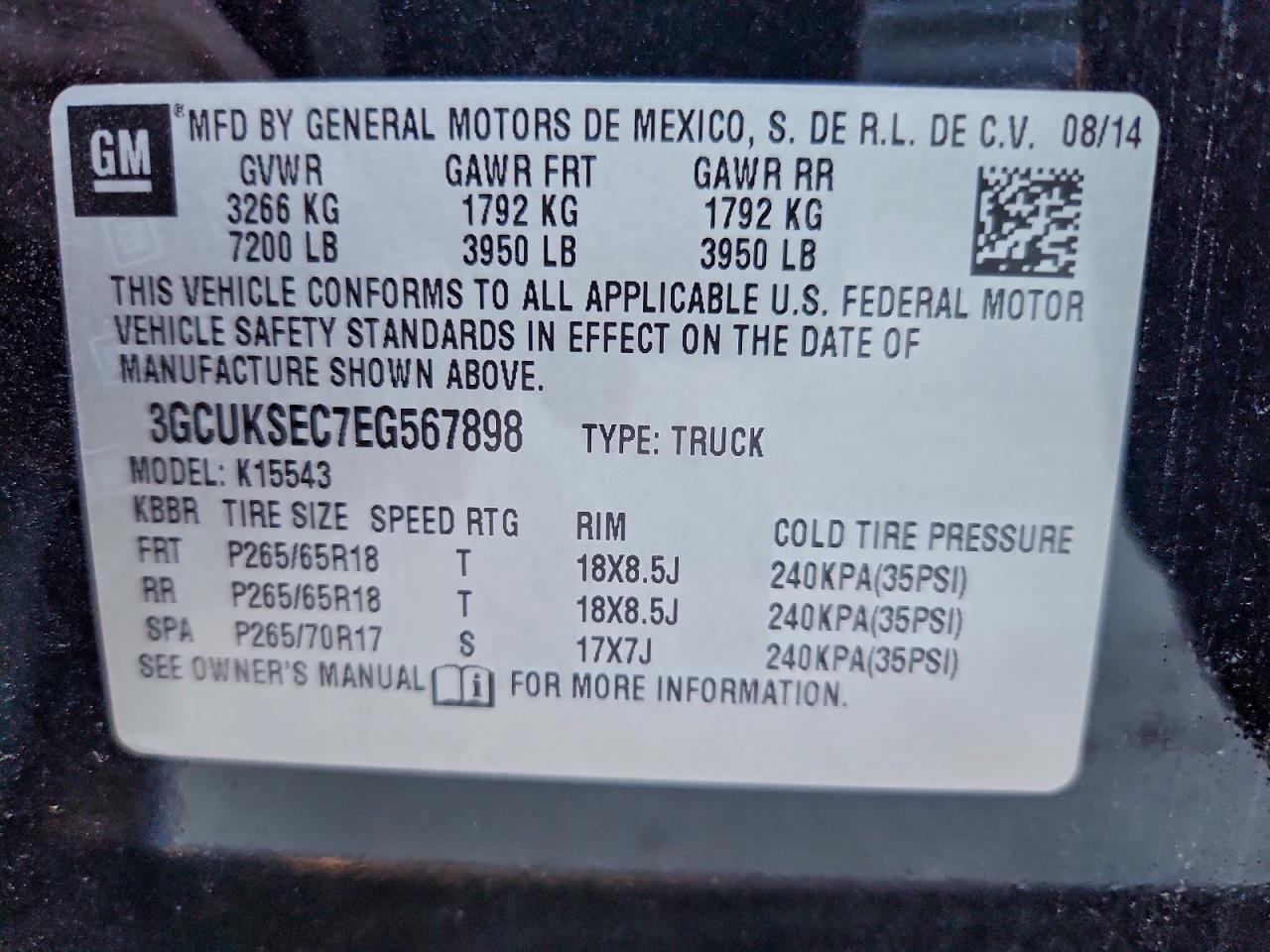 2014 CHEVROLET SILVERADO K1500 LTZ photo 13