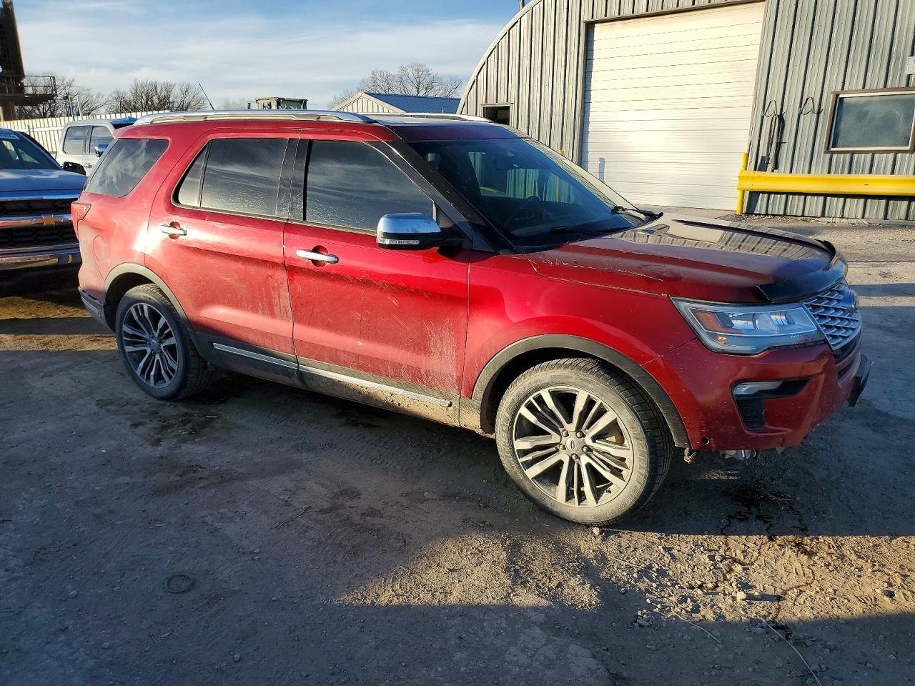 2018 FORD EXPLORER PLATINUM photo 4