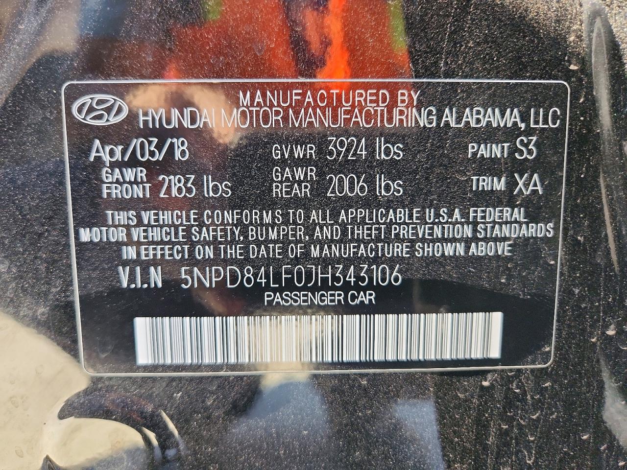 2018 HYUNDAI ELANTRA SEL photo 25