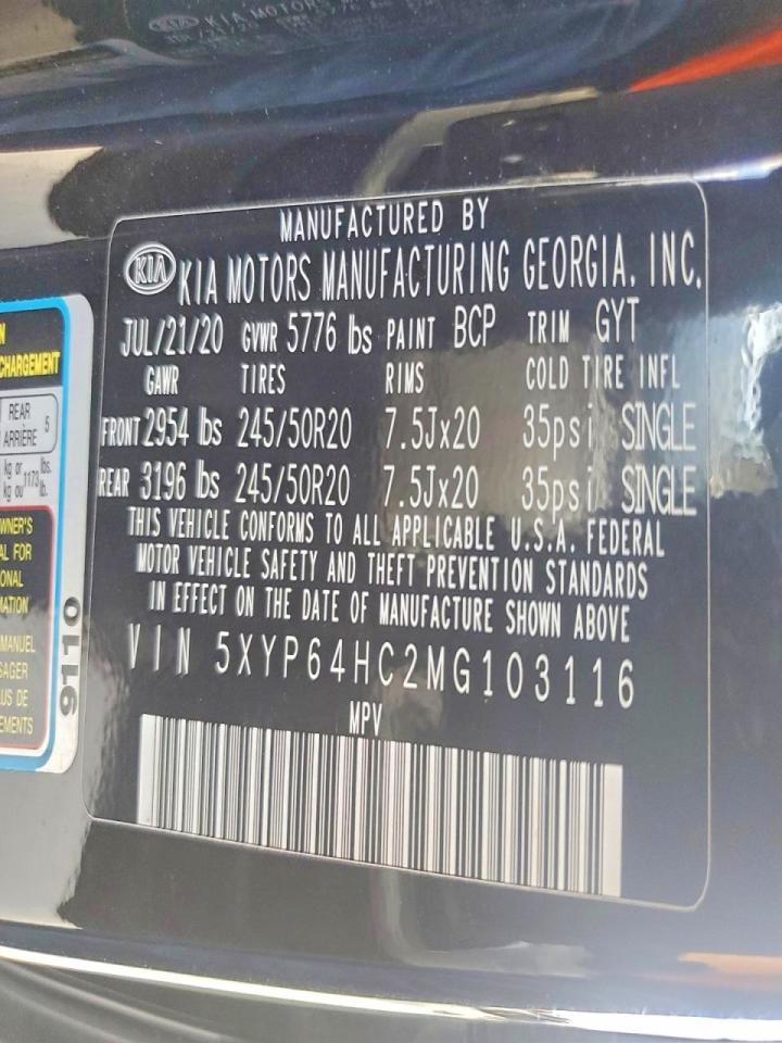 2021 KIA TELLURIDE S photo 13