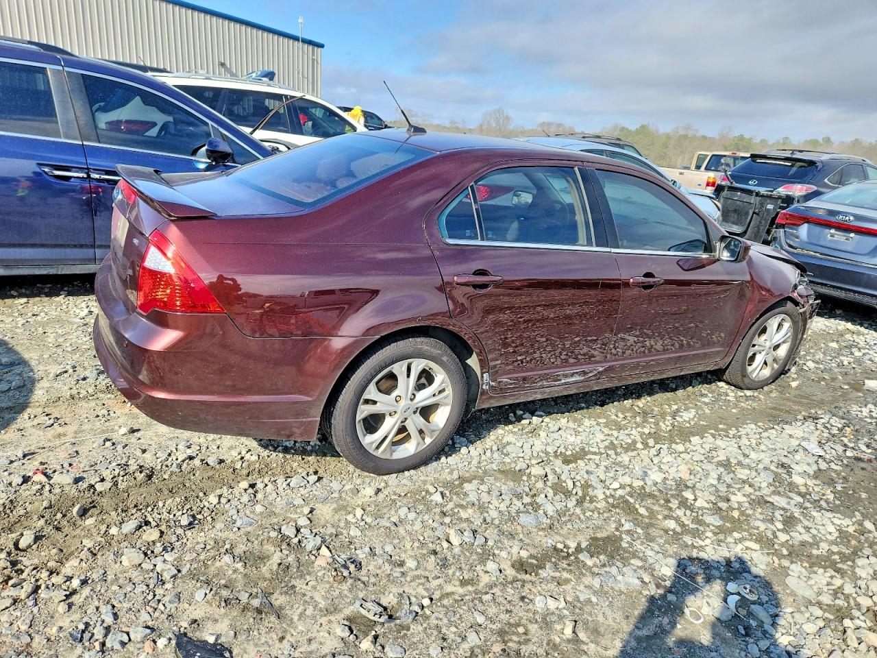2012 FORD FUSION SE photo 3
