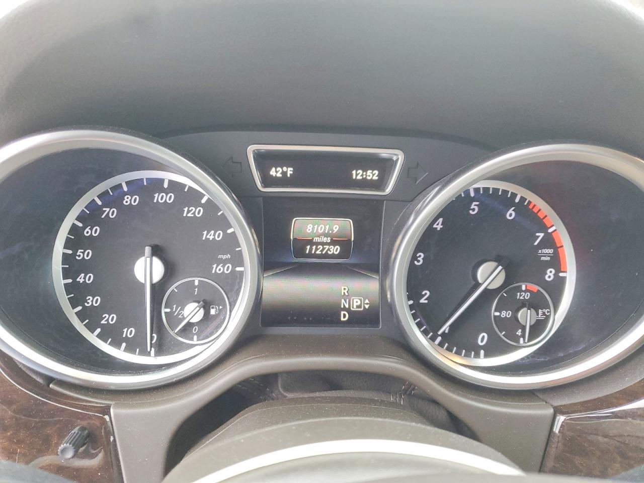 2015 MERCEDES-BENZ ML 350 4MATIC photo 9