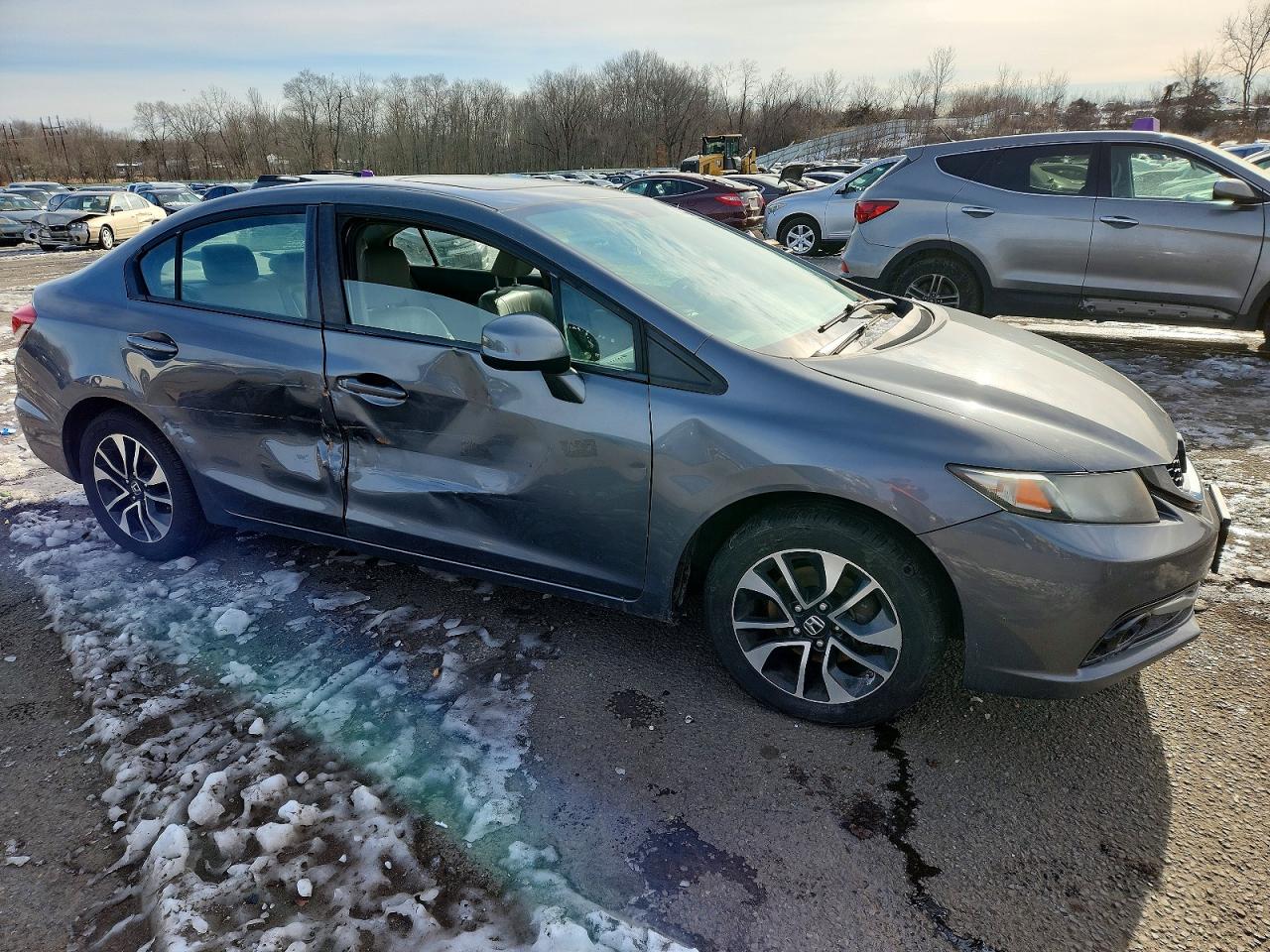 2013 HONDA CIVIC EXL photo 4