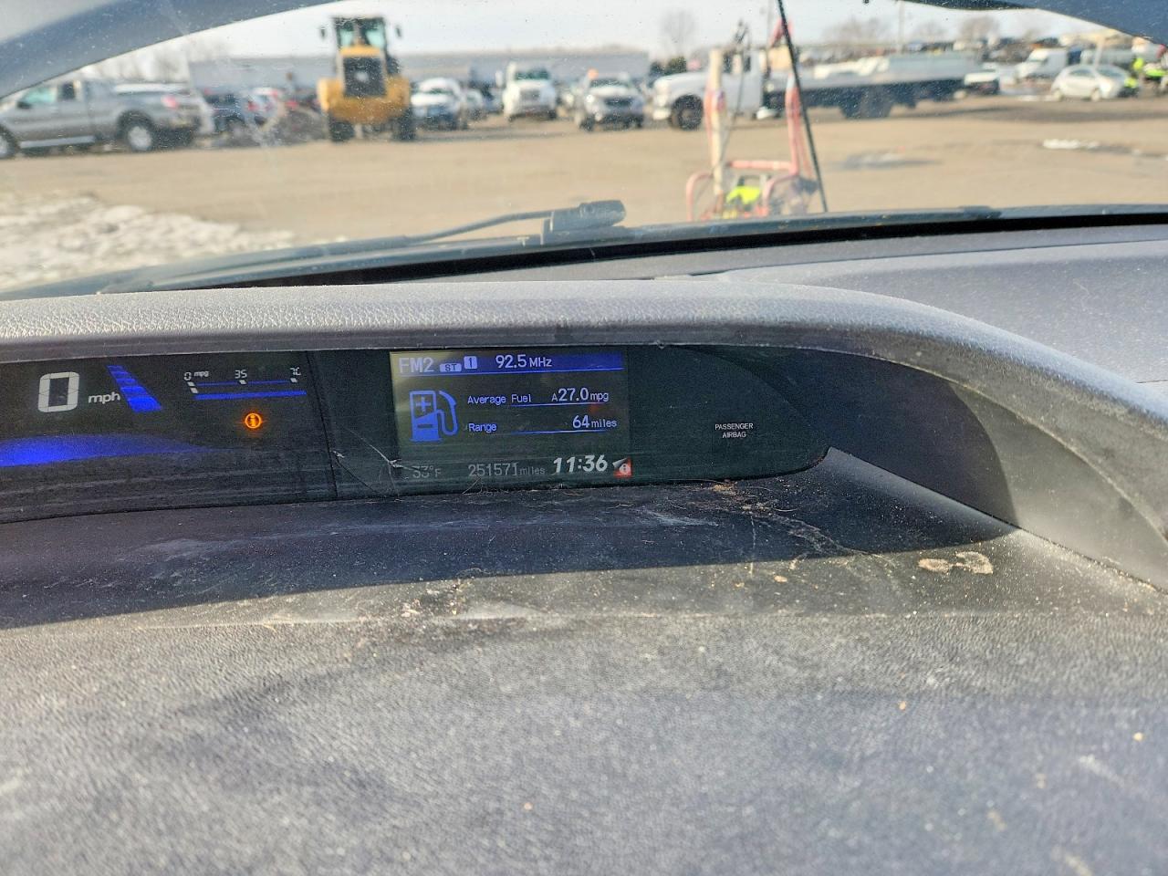 2013 HONDA CIVIC EXL photo 9