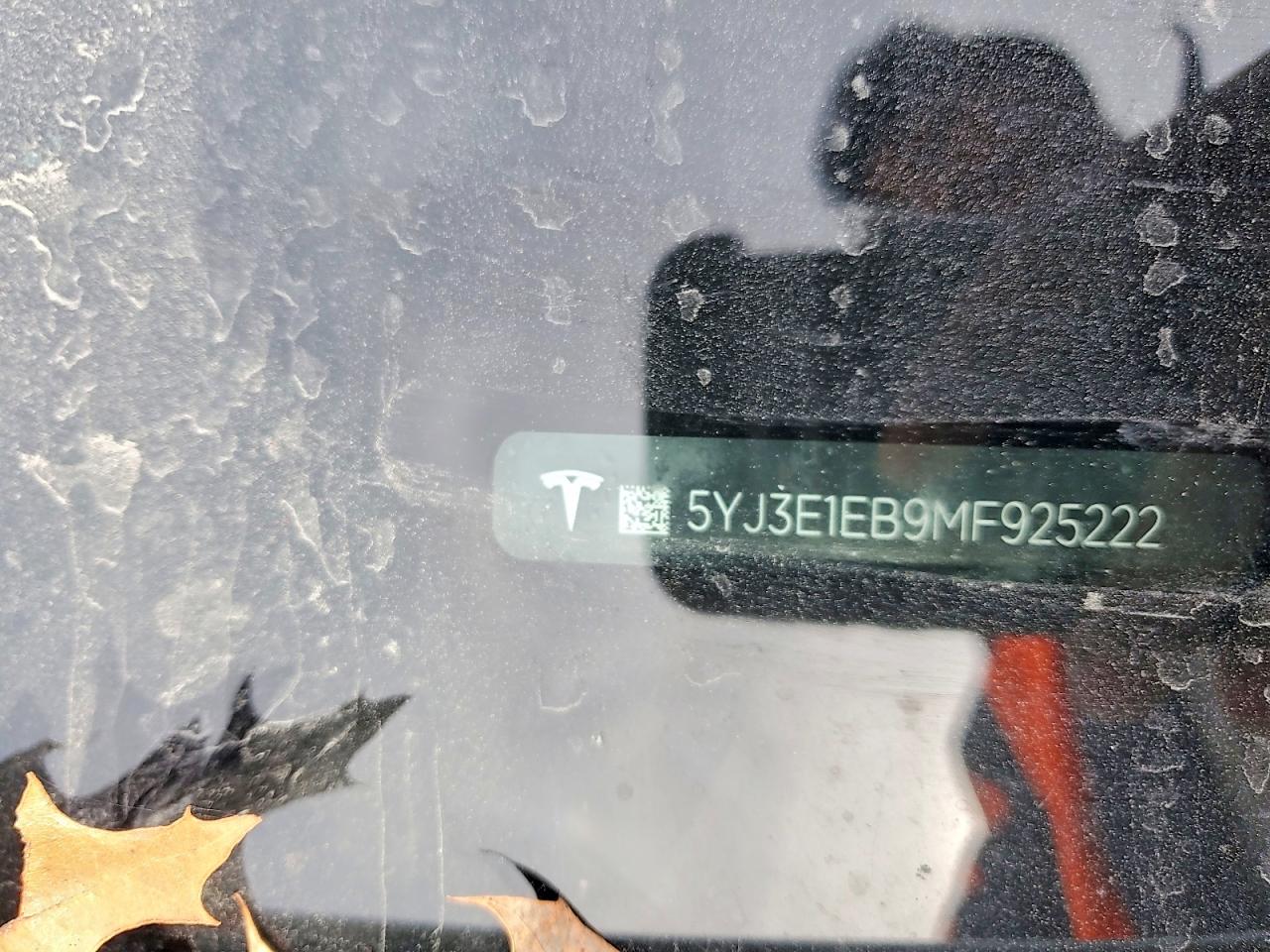 2021 TESLA MODEL 3 photo 12