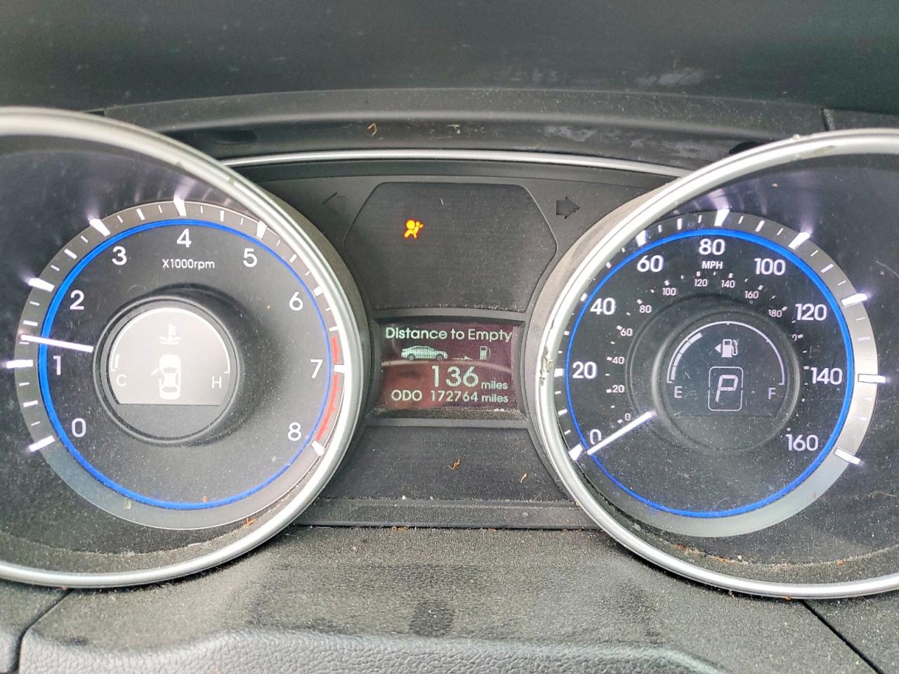 2012 HYUNDAI SONATA GLS photo 9