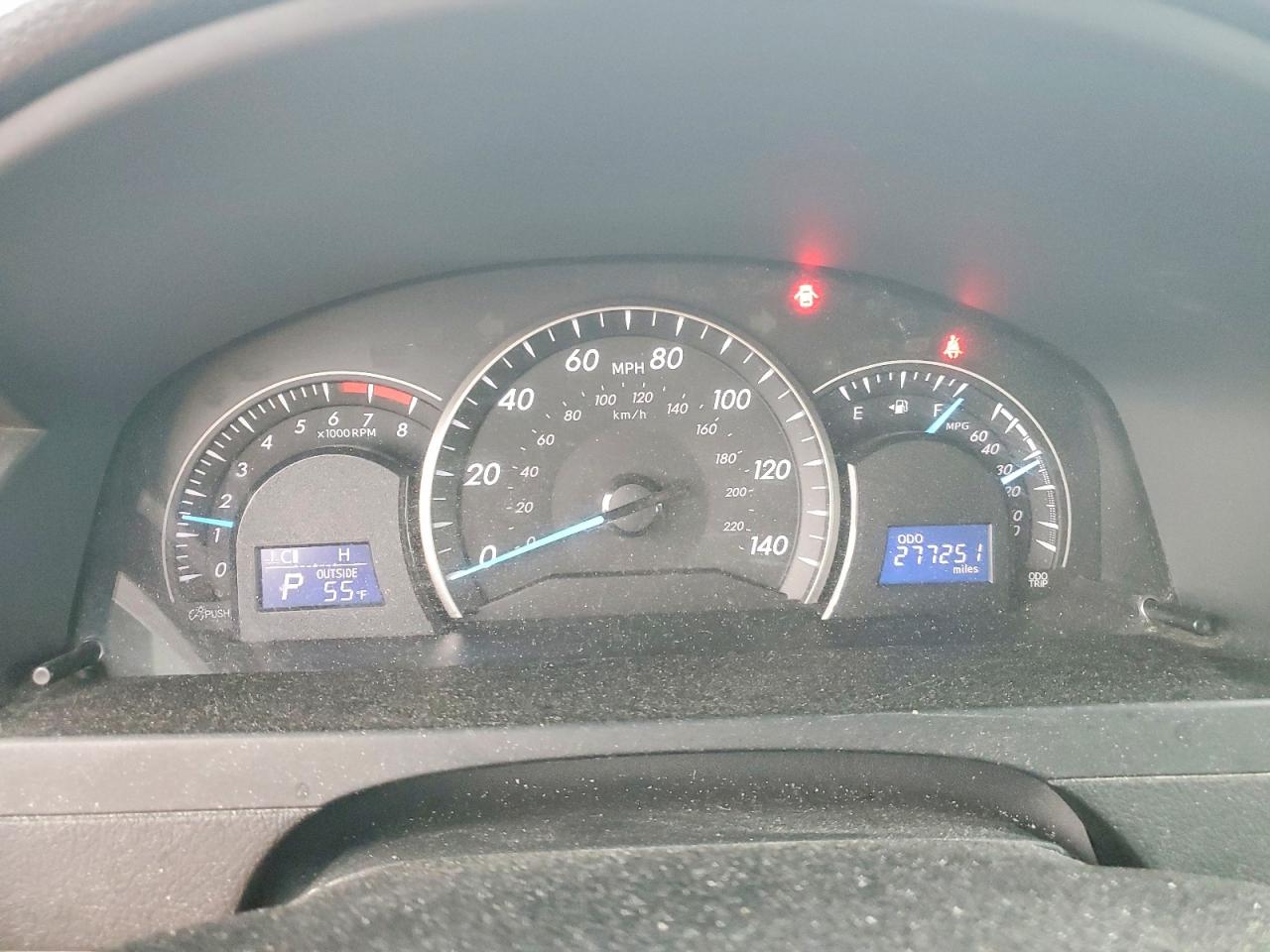 2012 TOYOTA CAMRY BASE photo 9