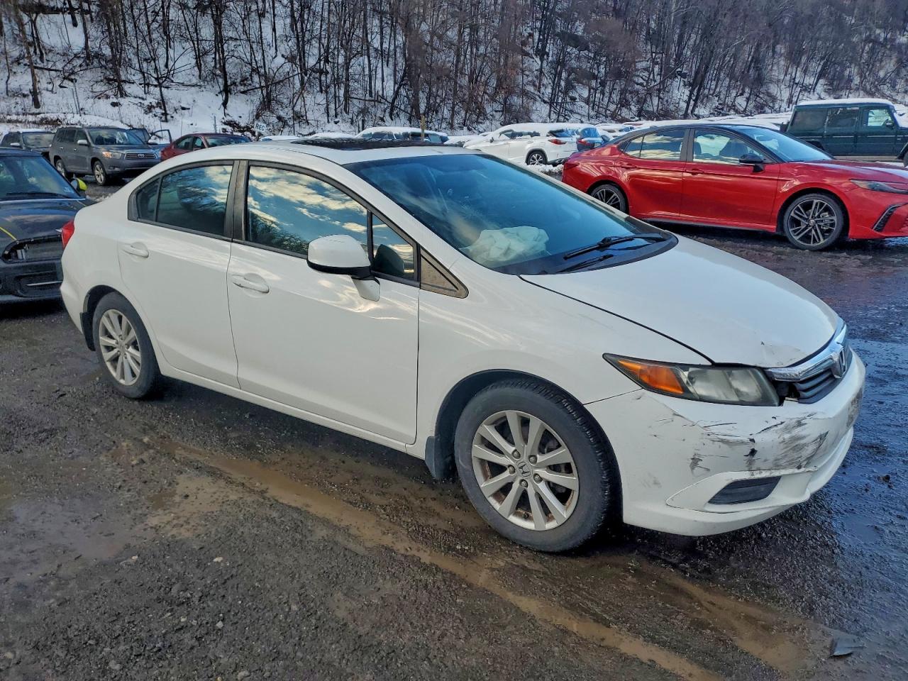 2012 HONDA CIVIC EX photo 4