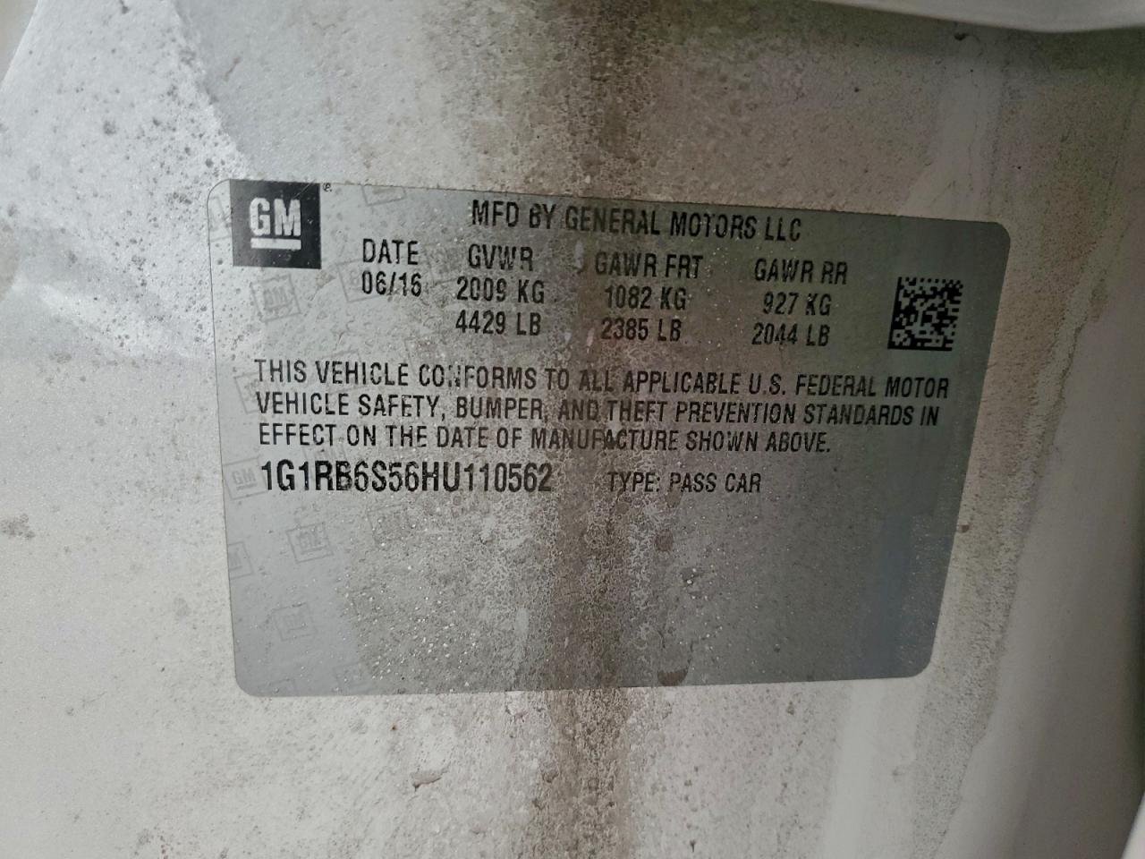 2017 CHEVROLET VOLT PREMIER photo 12
