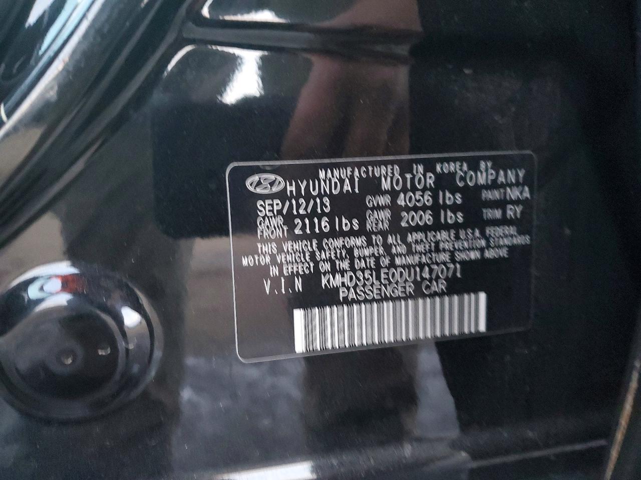 2013 HYUNDAI ELANTRA GT photo 12