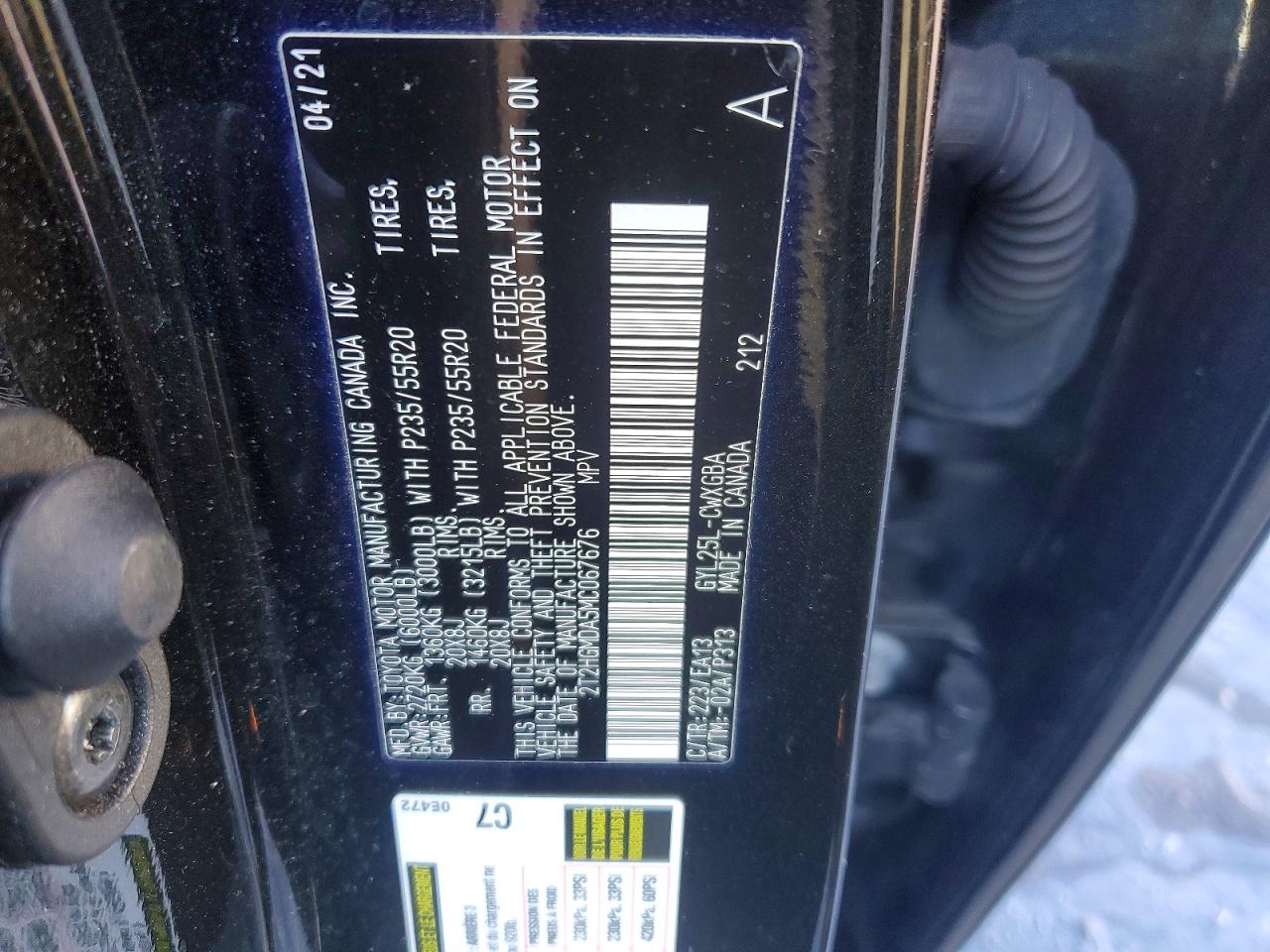 2021 LEXUS RX 450H photo 25