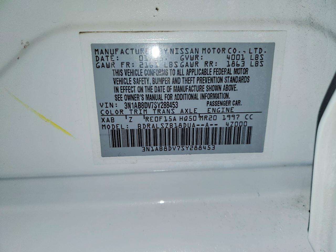2025 NISSAN SENTRA SR photo 13