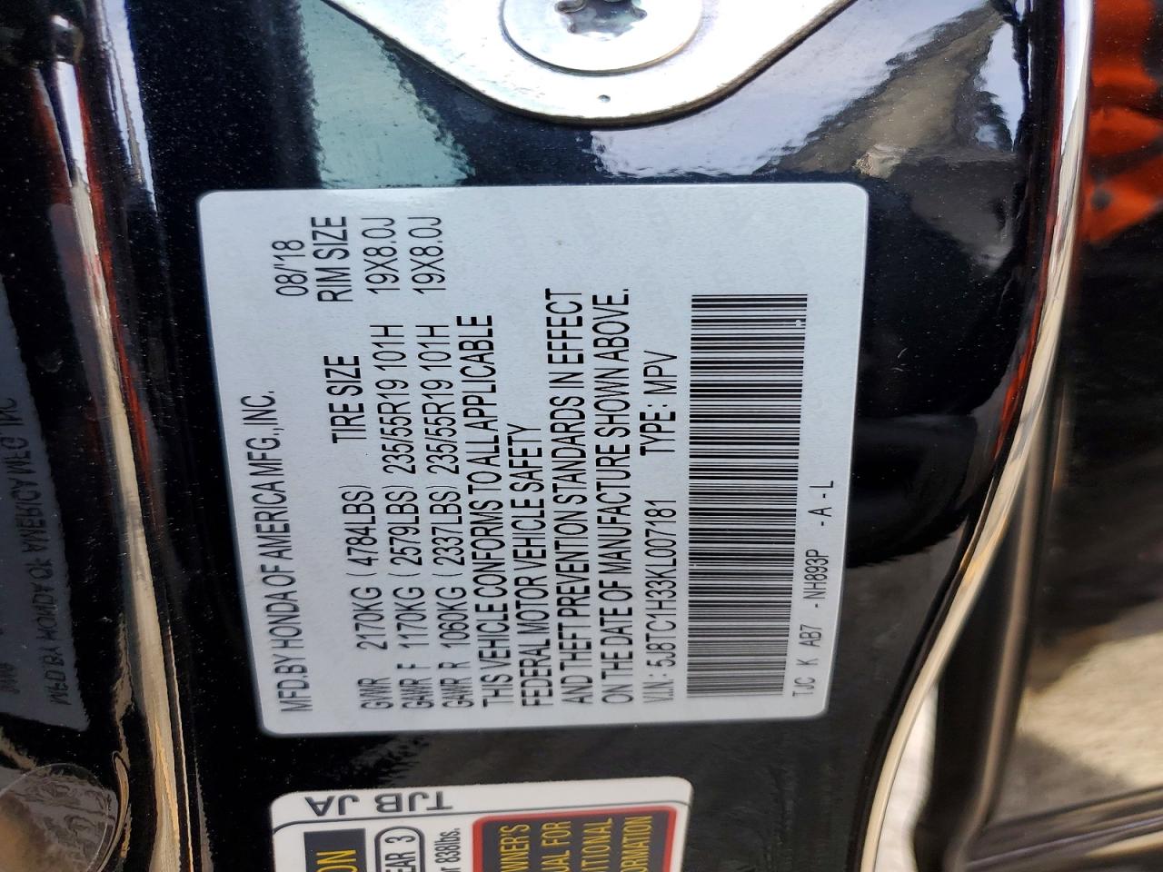 2019 ACURA RDX photo 27