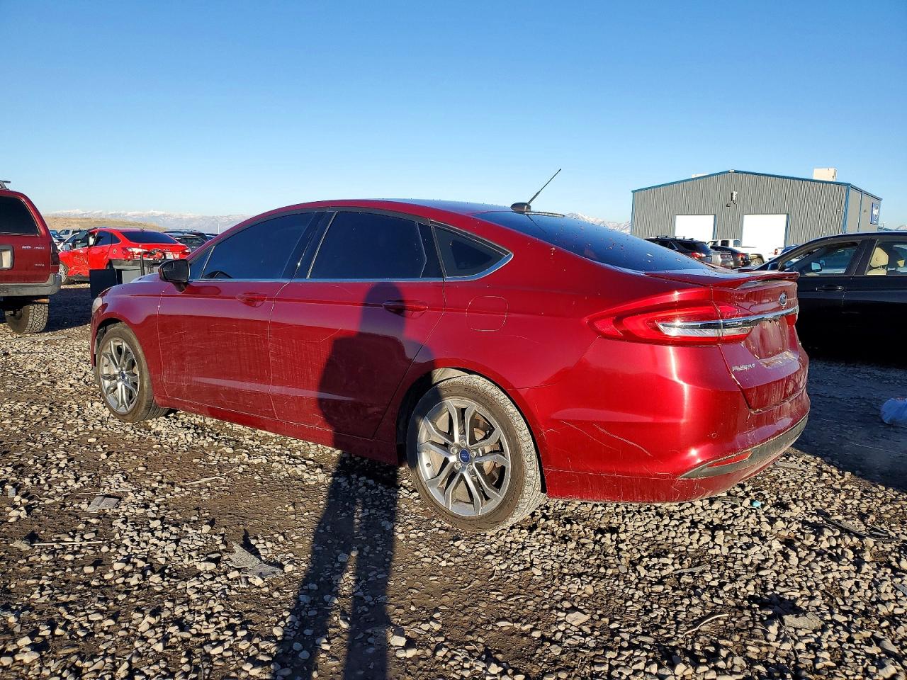 2017 FORD FUSION SE photo 2