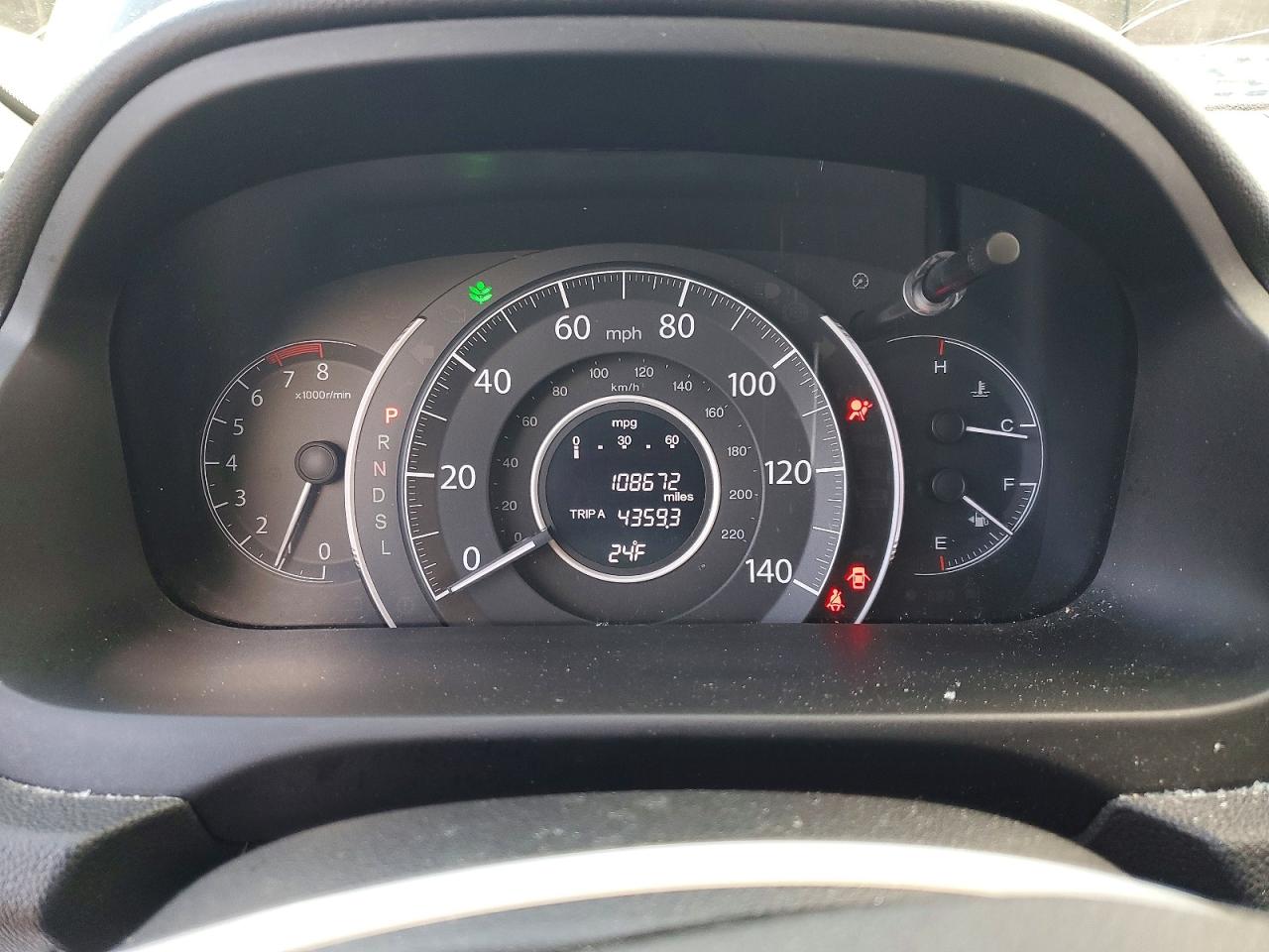 2015 HONDA CR-V LX photo 9