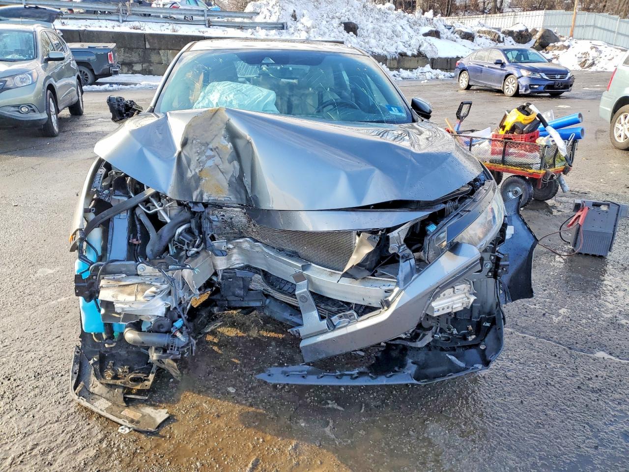 2020 HONDA CIVIC EXL photo 5