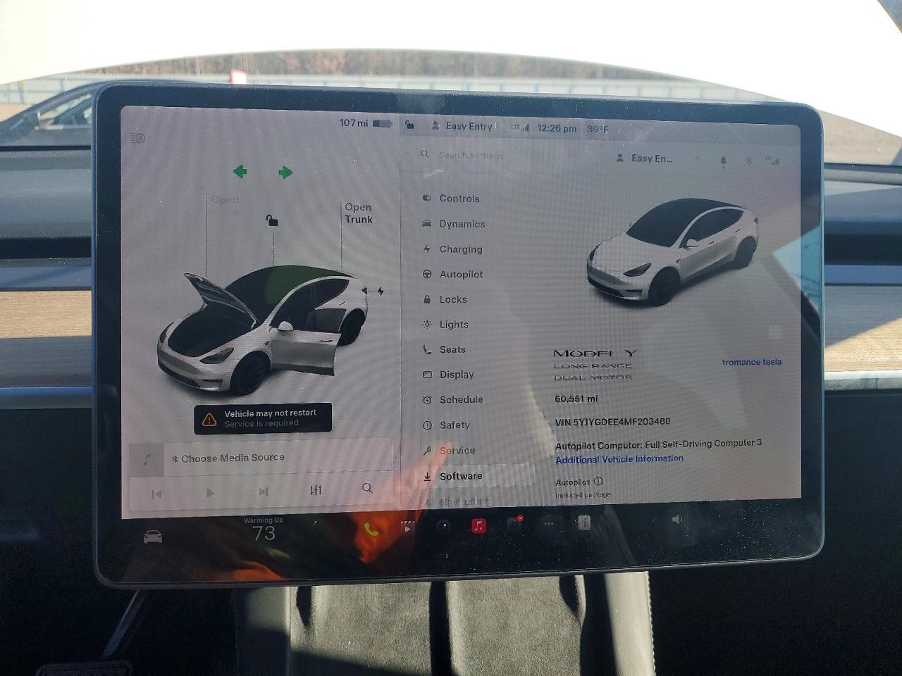 2021 TESLA MODEL Y photo 9
