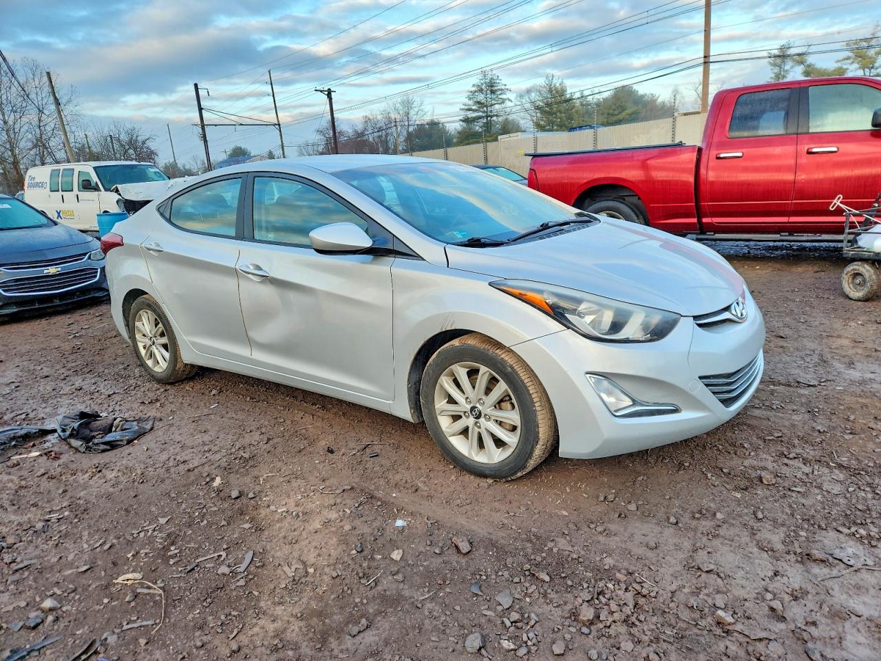 2014 HYUNDAI ELANTRA SE photo 4