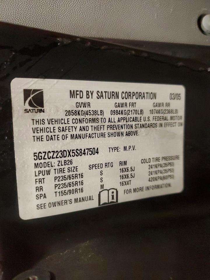 2005 SATURN VUE photo 13
