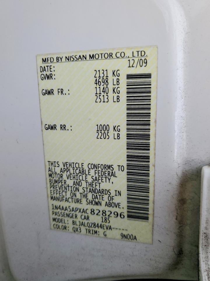 2010 NISSAN MAXIMA S photo 23