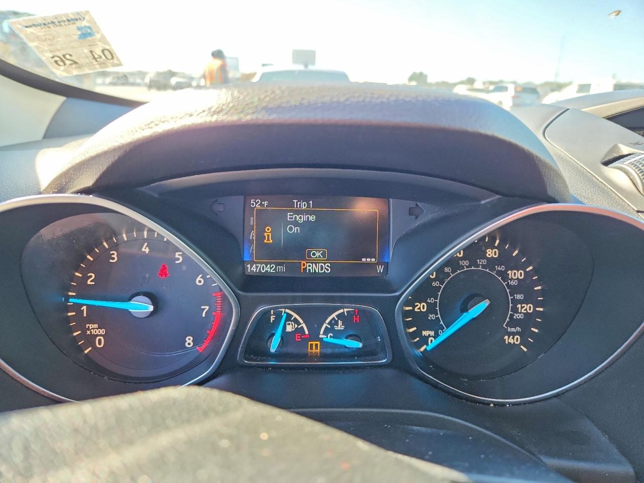2017 FORD ESCAPE S photo 9