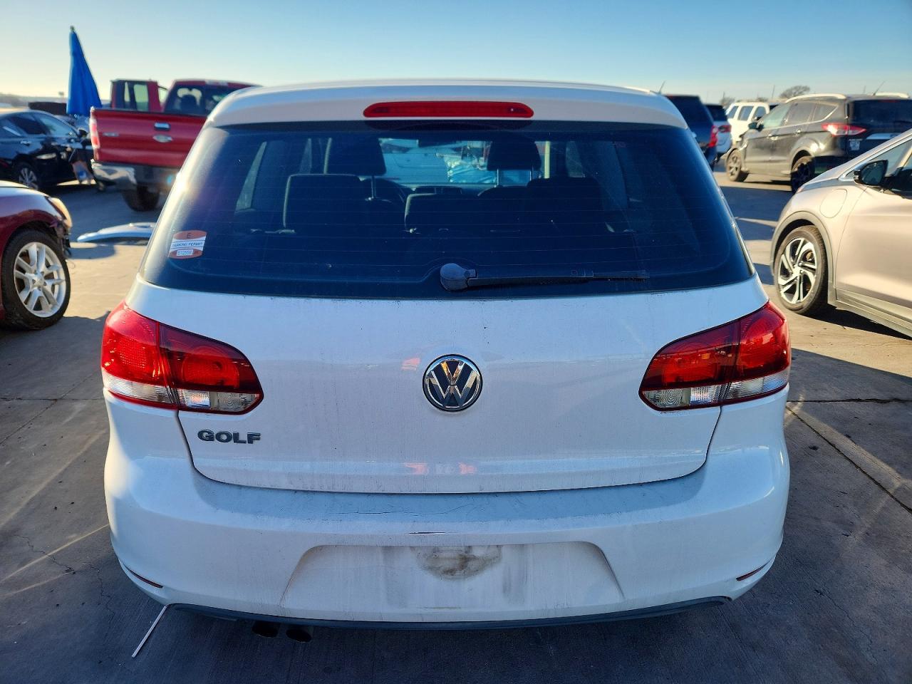 2012 VOLKSWAGEN GOLF photo 6