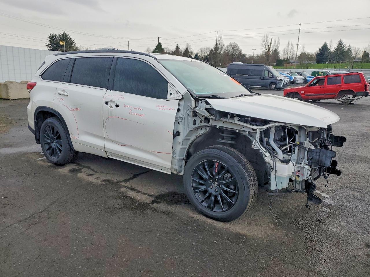 2019 TOYOTA HIGHLANDER HYBRID LIMITED photo 4