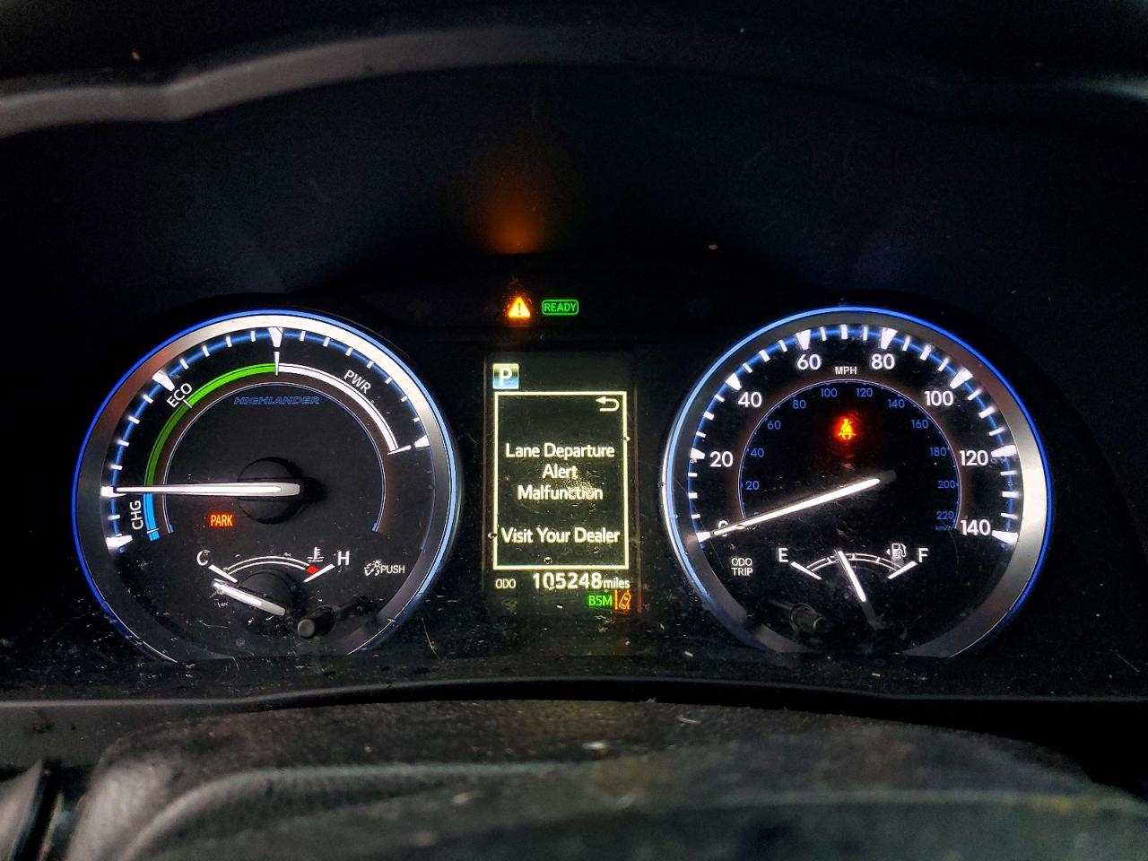 2019 TOYOTA HIGHLANDER HYBRID LIMITED photo 9
