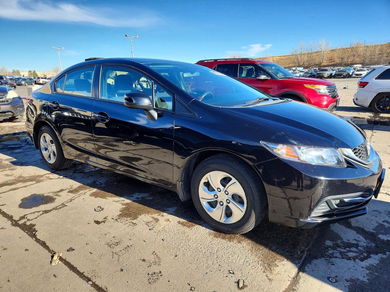 2013 HONDA CIVIC LX photo 4