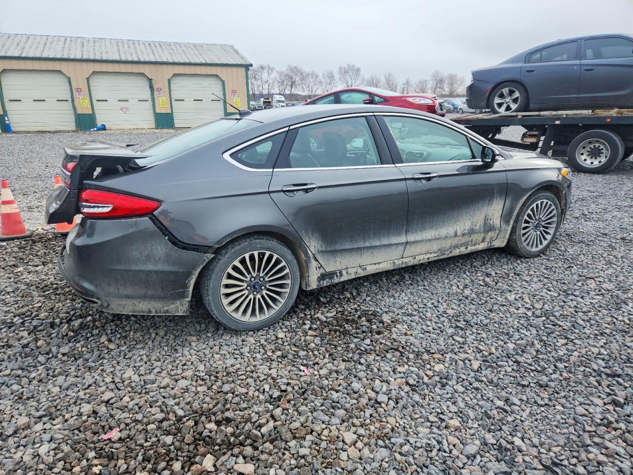 2017 FORD FUSION SE photo 3