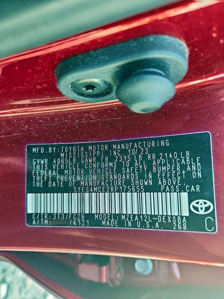2024 TOYOTA COROLLA SE photo 12