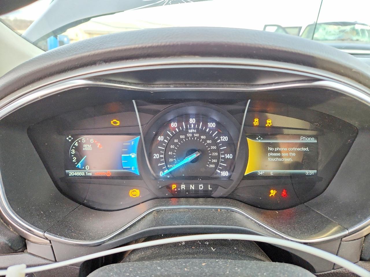 2017 FORD FUSION SE photo 9