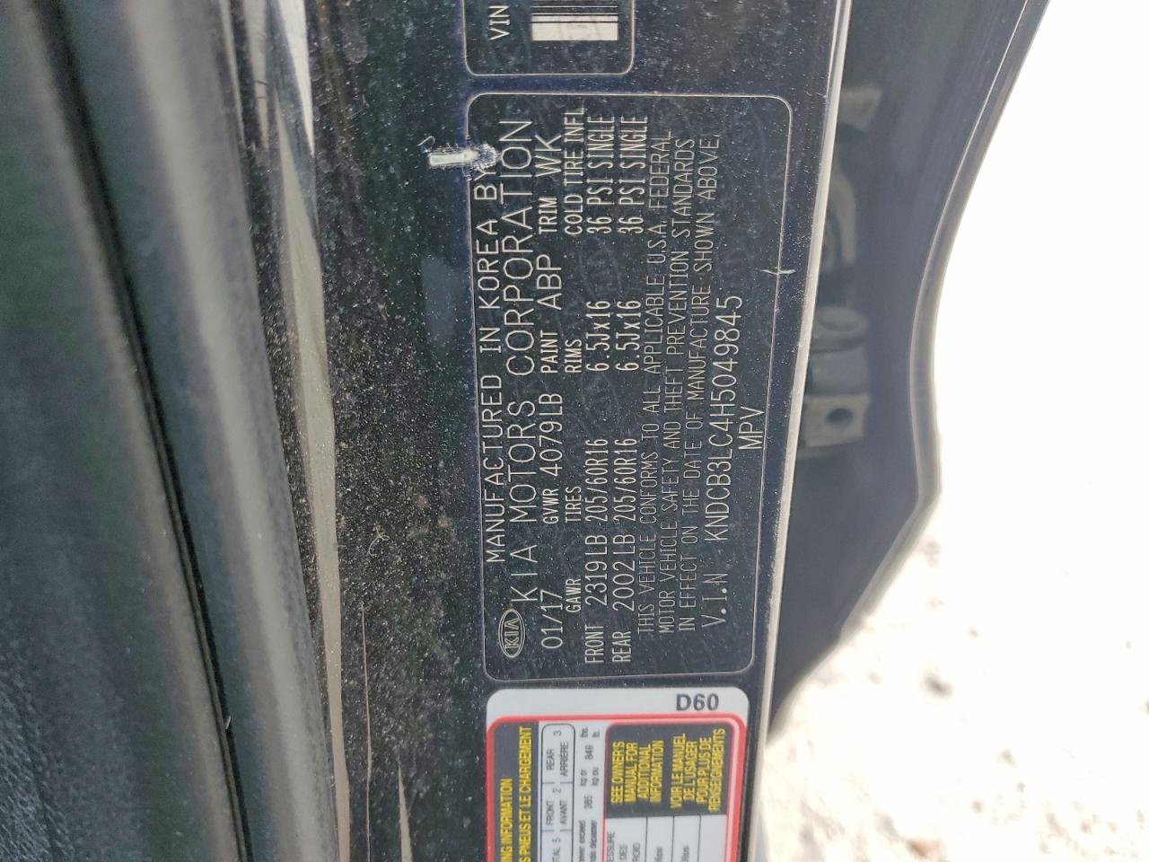 2017 KIA NIRO FE photo 13