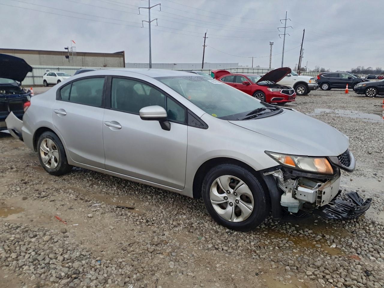 2015 HONDA CIVIC LX photo 4