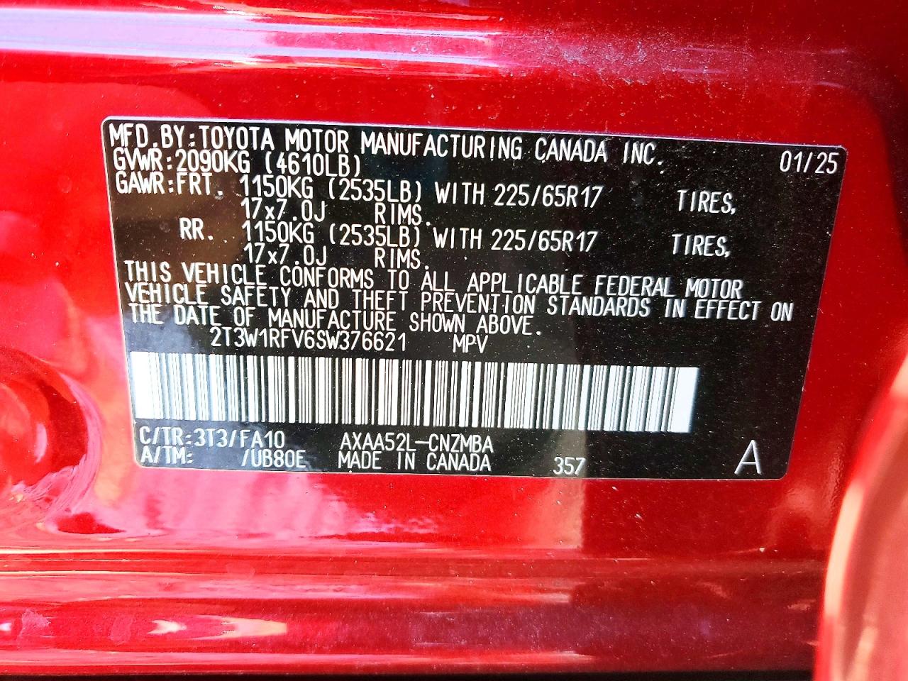 2025 TOYOTA RAV4 XLE photo 12