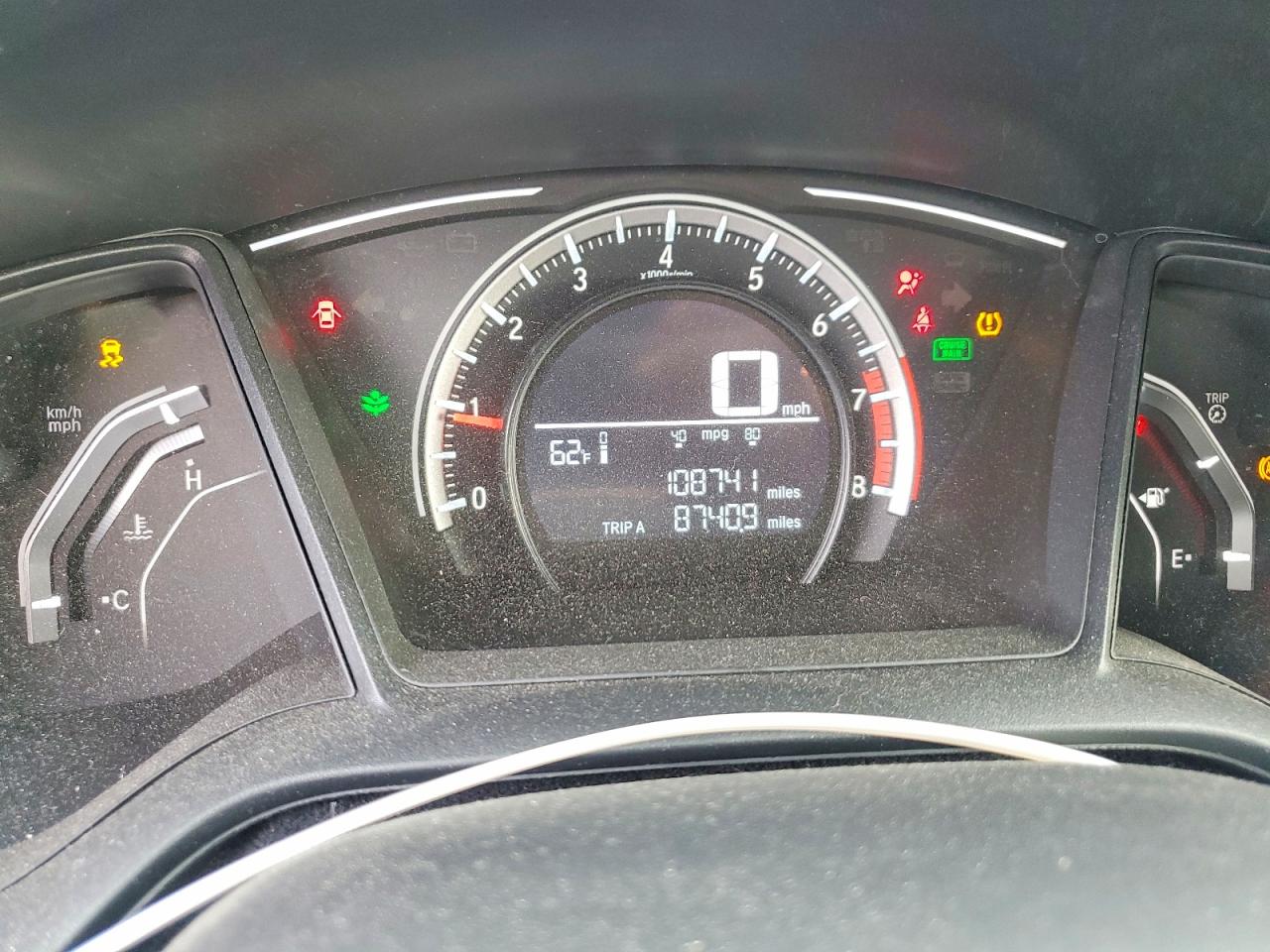 2017 HONDA CIVIC LX photo 9