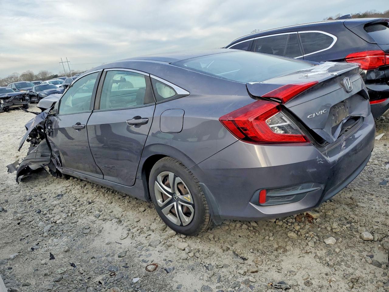 2017 HONDA CIVIC LX photo 2
