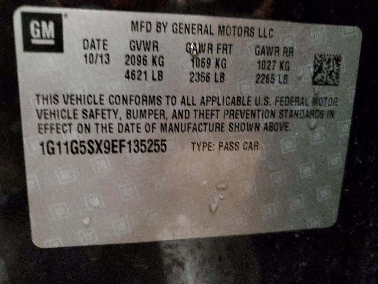 2014 CHEVROLET MALIBU 3LT photo 25