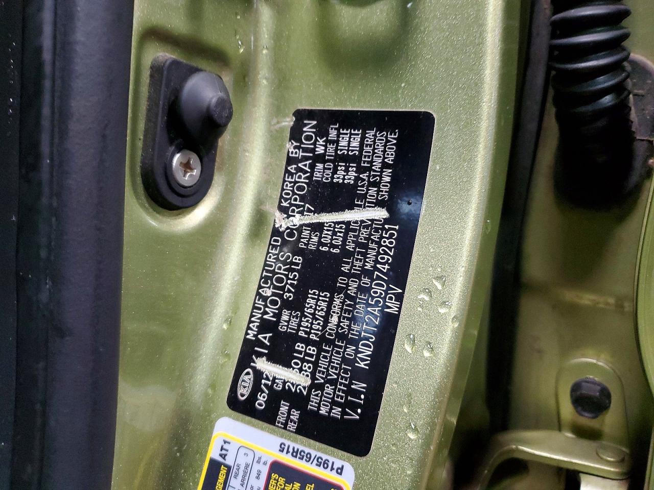2013 KIA SOUL photo 12