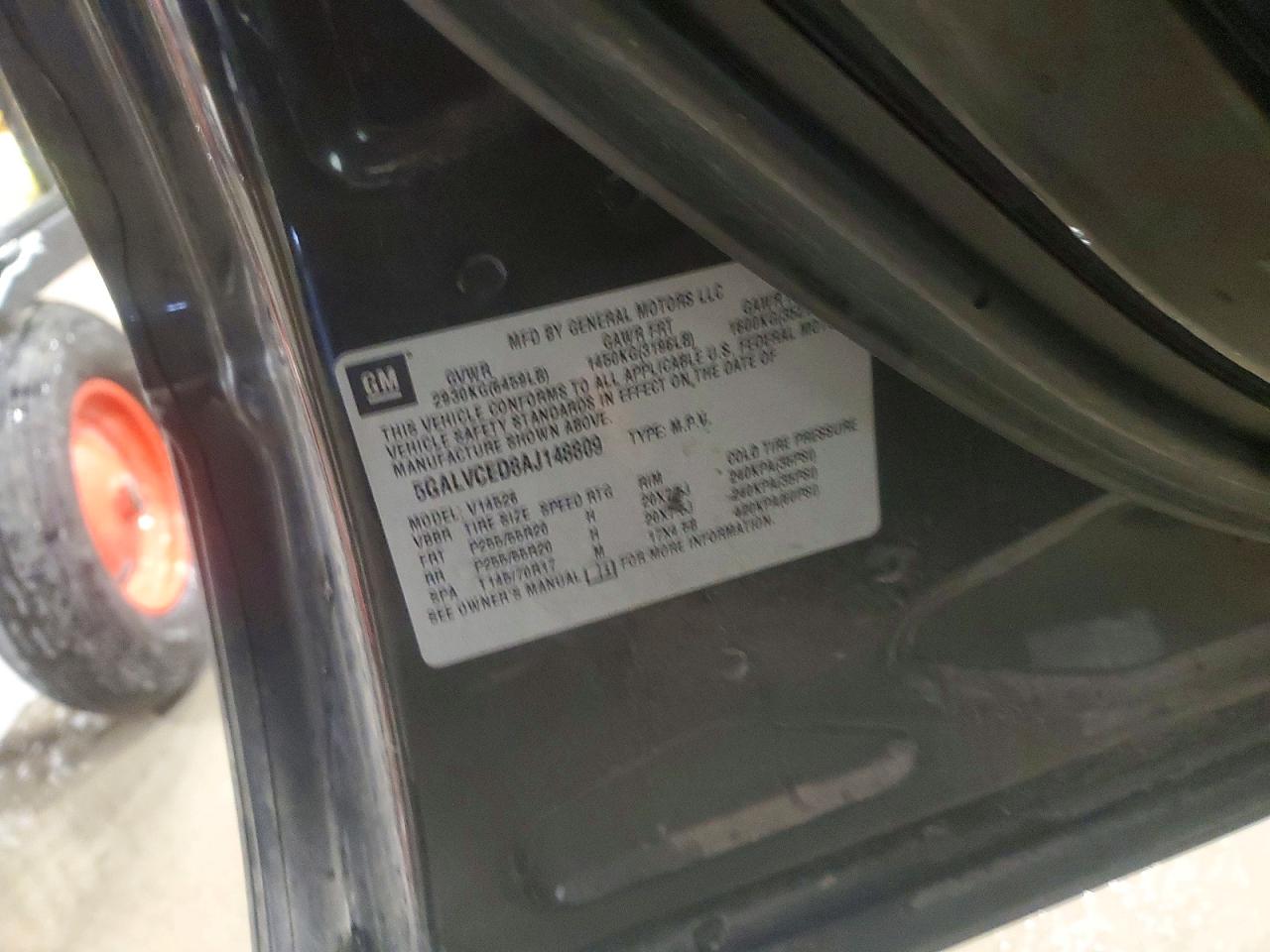 2010 BUICK ENCLAVE CXL photo 13