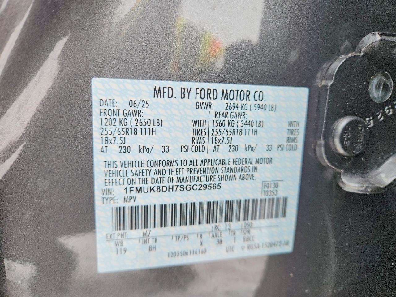 2025 FORD EXPLORER ACTIVE photo 13