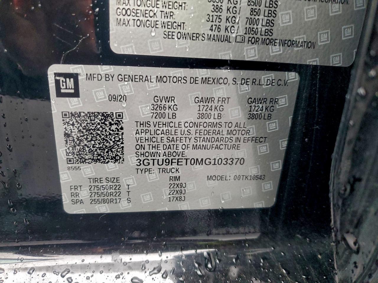 2021 GMC SIERRA K1500 DENALI photo 12