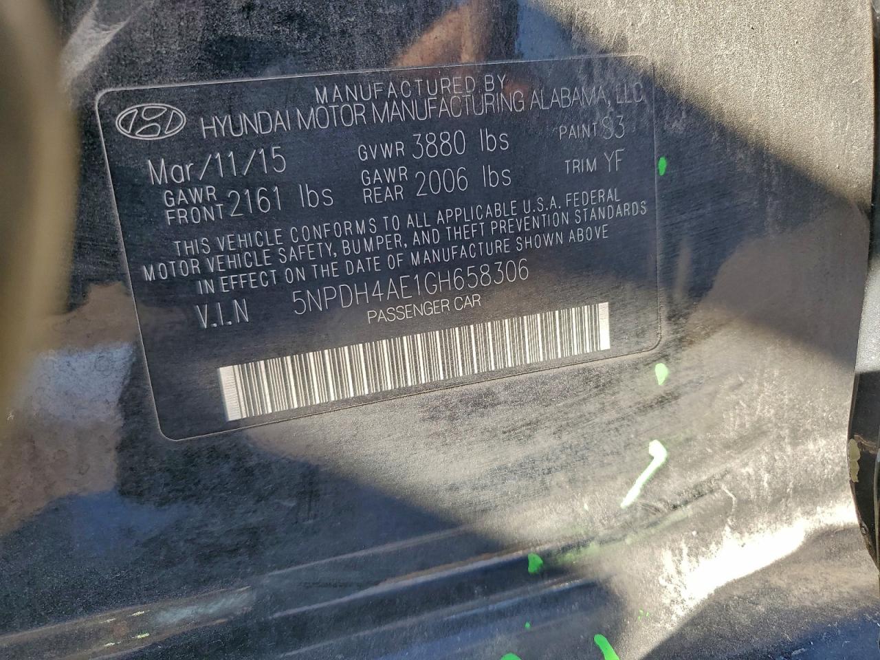 2016 HYUNDAI ELANTRA SE photo 12