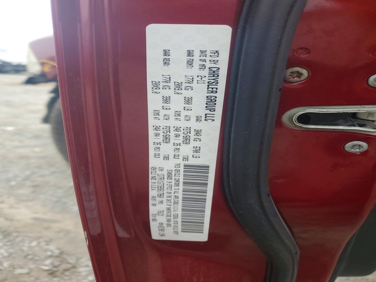 2011 DODGE RAM 1500 photo 12