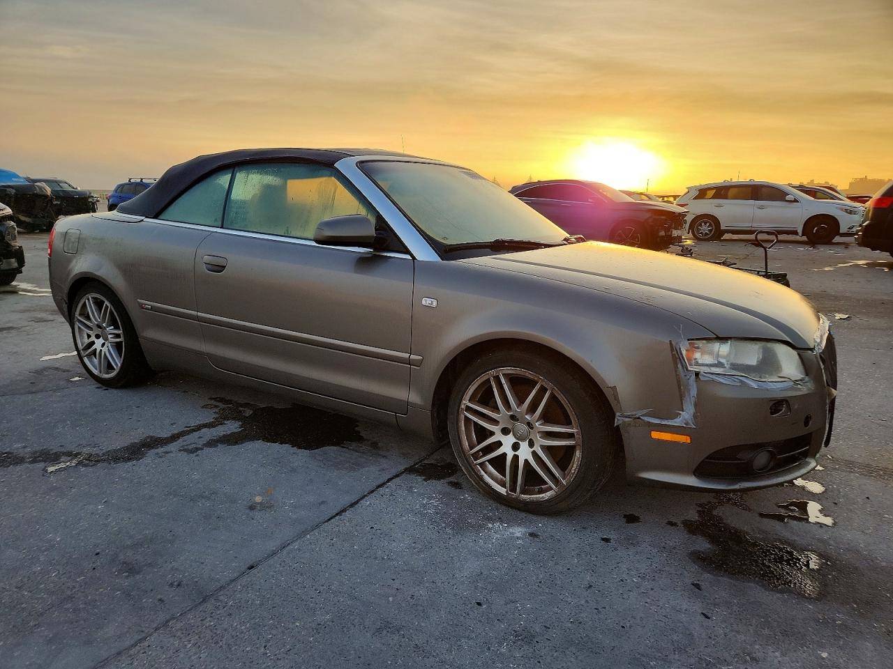 2009 AUDI A4 2.0T CABRIOLET photo 4