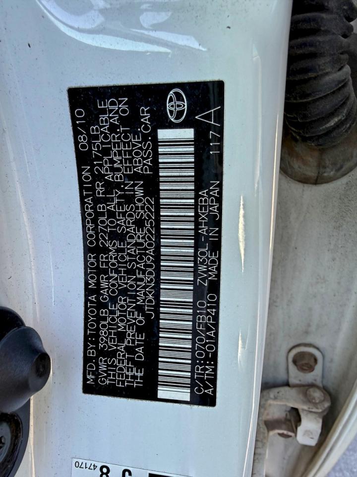 2010 TOYOTA PRIUS photo 10