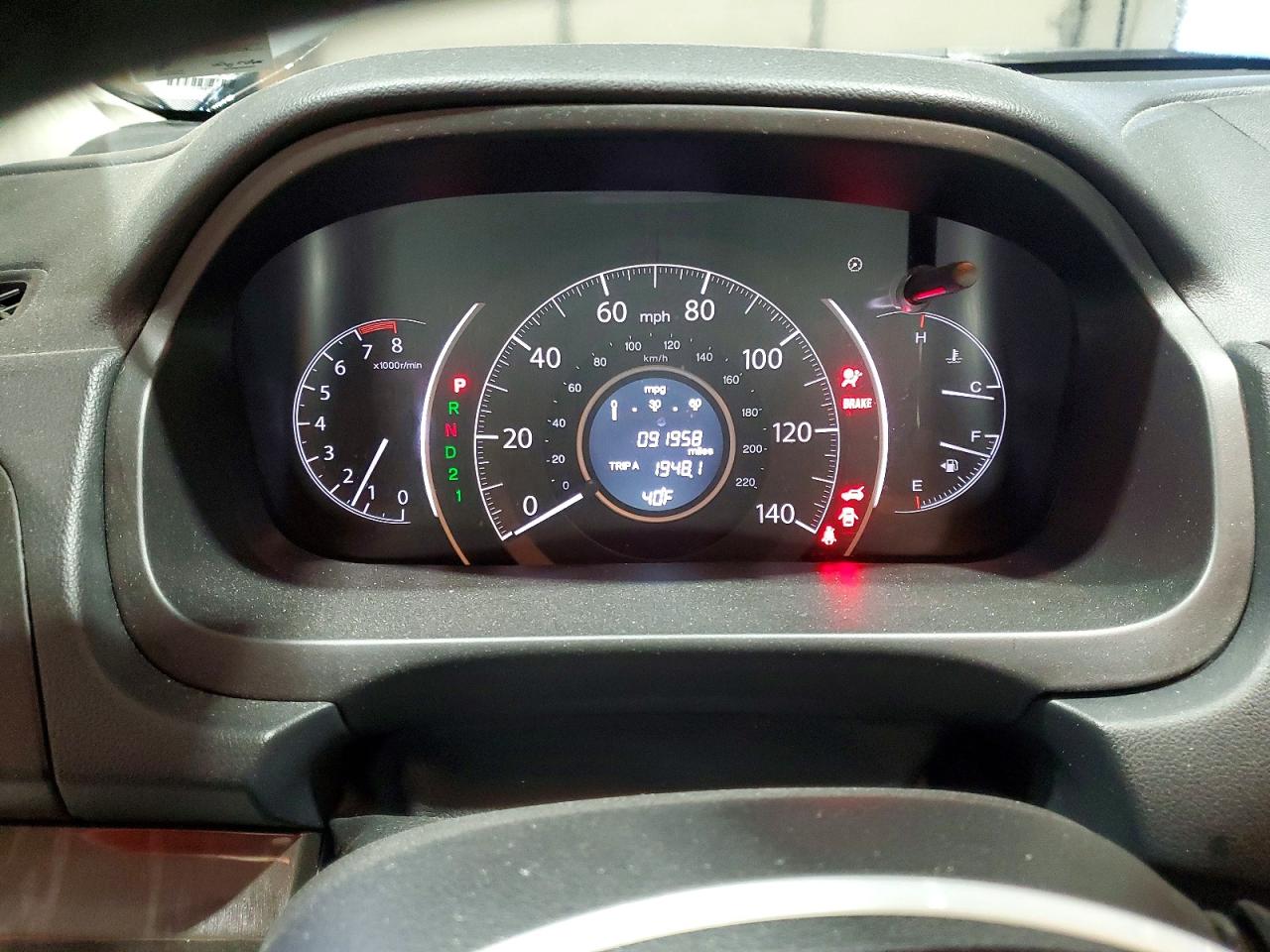 2014 HONDA CR-V EXL photo 9
