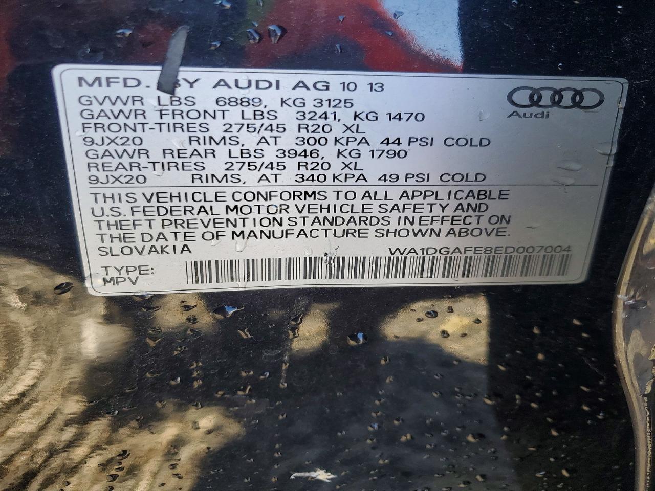 2014 AUDI Q7 PRESTIGE photo 25